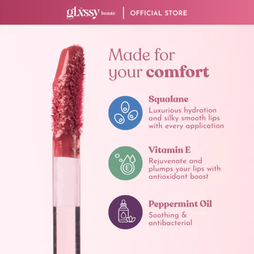 Glxssy Beaute X Oatside Souffle Satin Stain Glossy Version