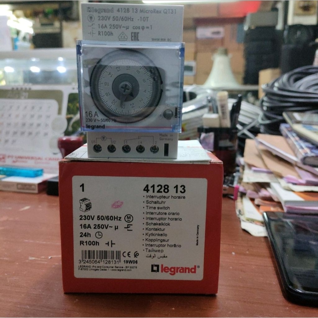 Jual TIMER ANALOG LEGRAND 4128 13 / 412813 | Shopee Indonesia