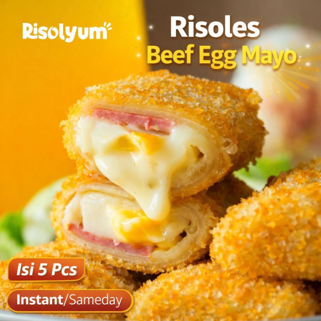 Jual Risol Mayo Premium - Frozen Snack Isi 5 - Instan / Sameday ...