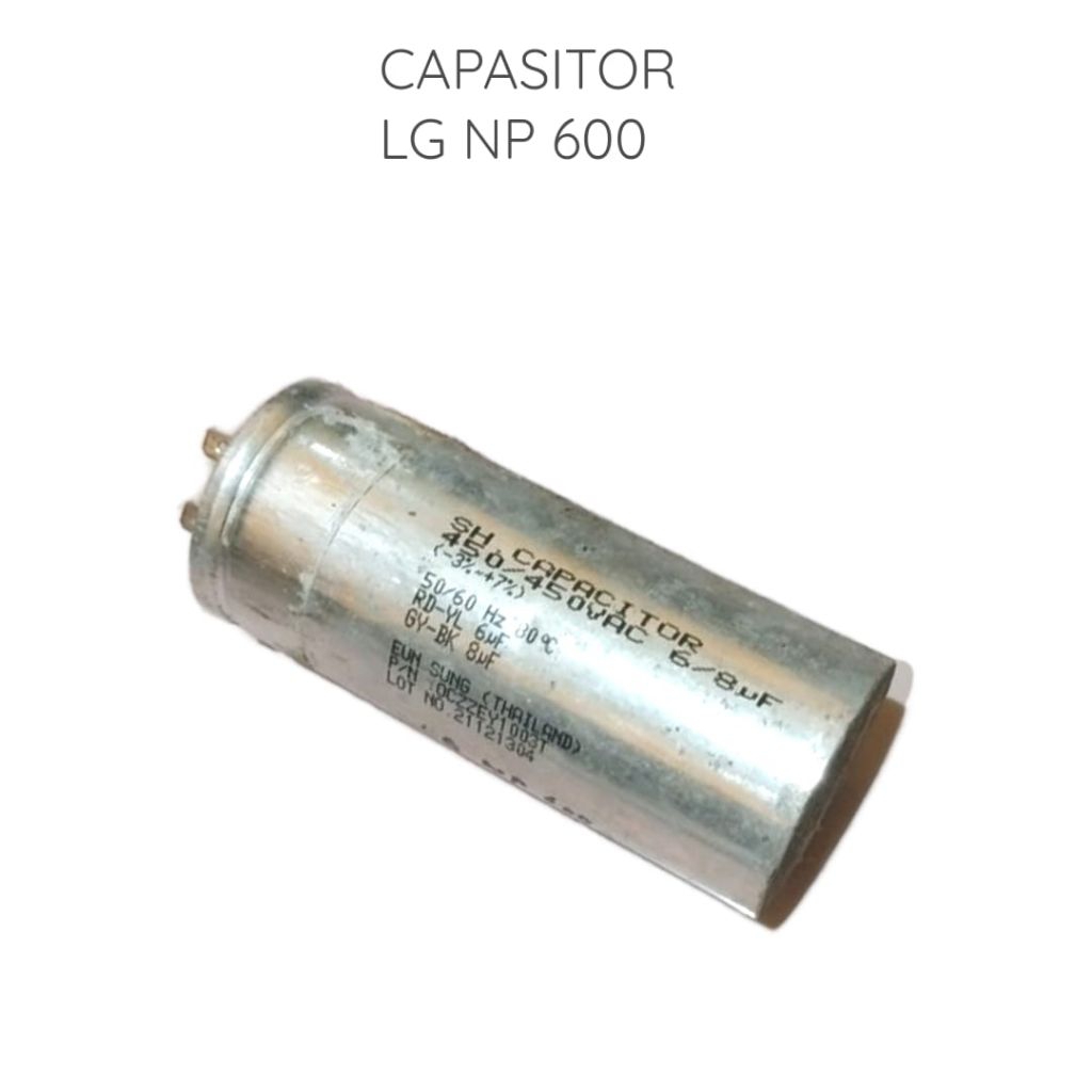 Jual KAPASITOR CAPASITOR MESIN CUCI LG NP 600 | Shopee Indonesia