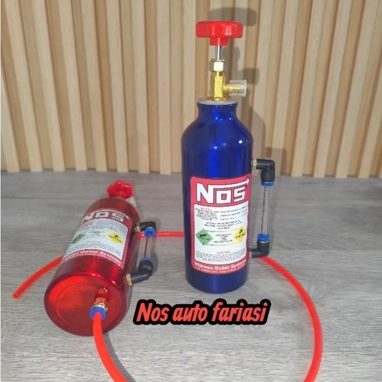 Jual VARIASI BOTOL OLI SAMPING/AIR RADIATOR MODEL TABUNG NOS 500ml ...