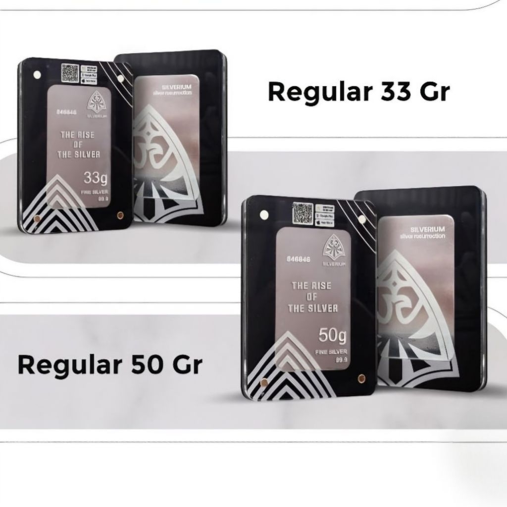 Jual Silverium Fine Silver bar Perak Batangan Asli Murni MiniGold Logam ...