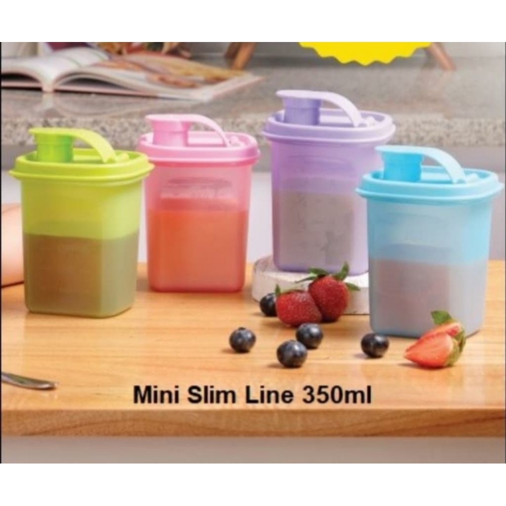 Jual Tupperware Mini Slim Line (4) | Shopee Indonesia