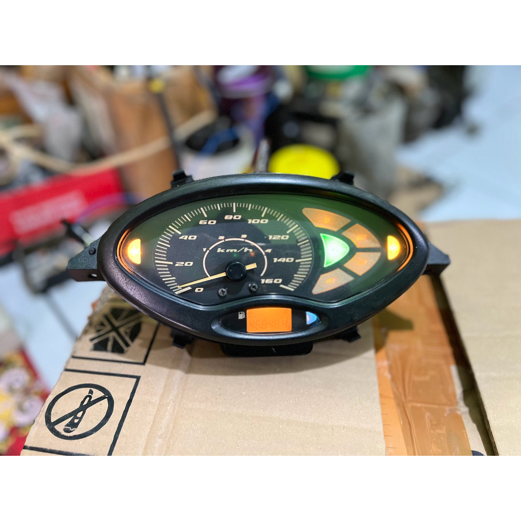 Jual Speedometer Karisma Soket hijau Original Copotan | Shopee Indonesia