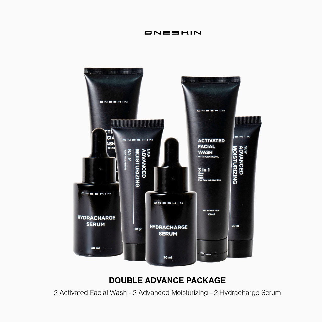Oneskin Double Advance: Facial Wash, Serum & Moisturizer foto 1