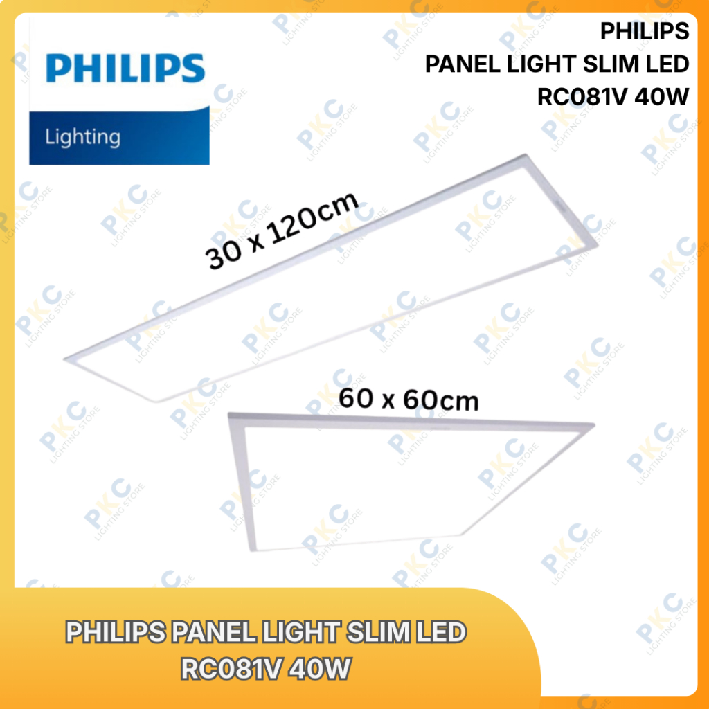Jual Philips Panel Light Smart Bright LED RC081V RC091V LED38S 40 Watt ...