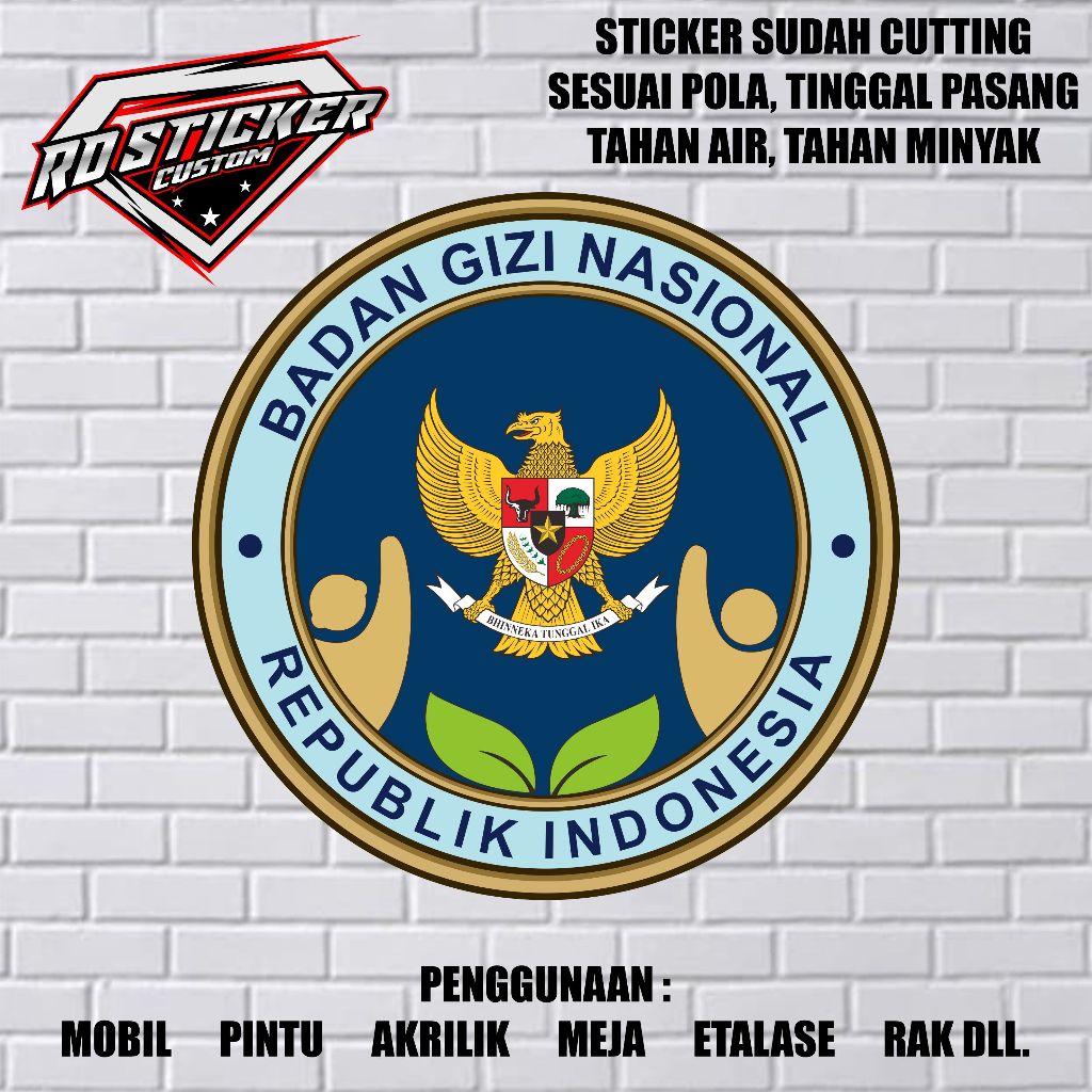 Jual STICKER MBG STICKER SPPG STICKER BADAN GIZI NASIONAL | Shopee ...