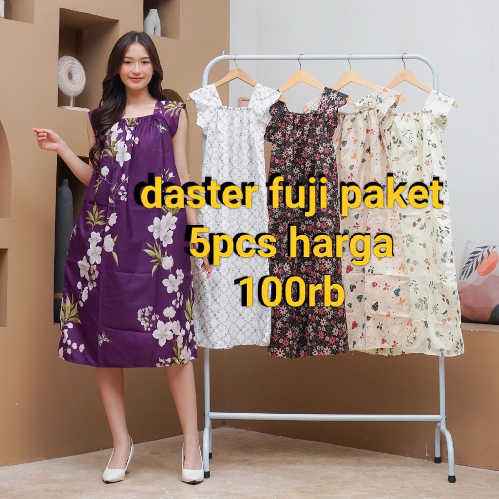 Jual daster yukensi Fuji paket 5pcs motip random | Shopee Indonesia