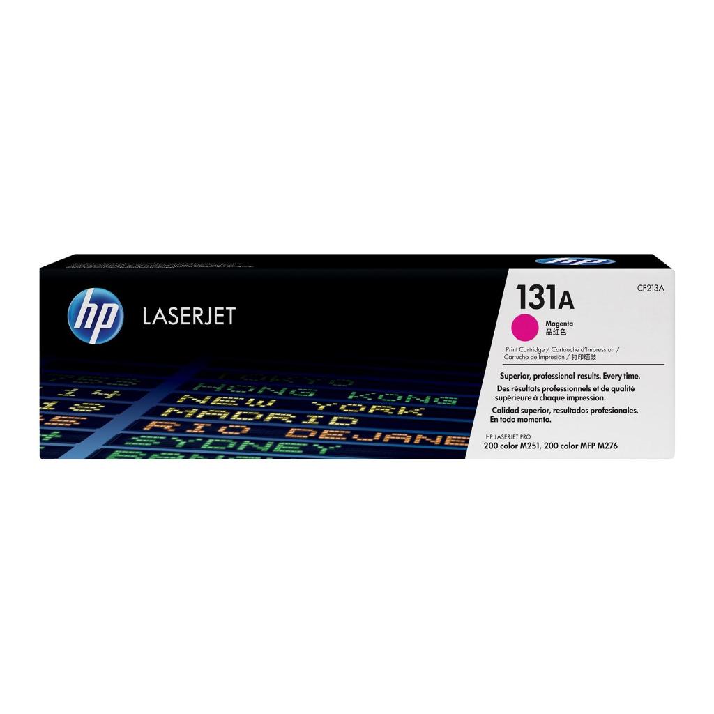 HP Toner 131A Black Cyan Magenta Yellow LaserJet Cartridge Original [CF210A CF211A CF212A CF213A] (4)