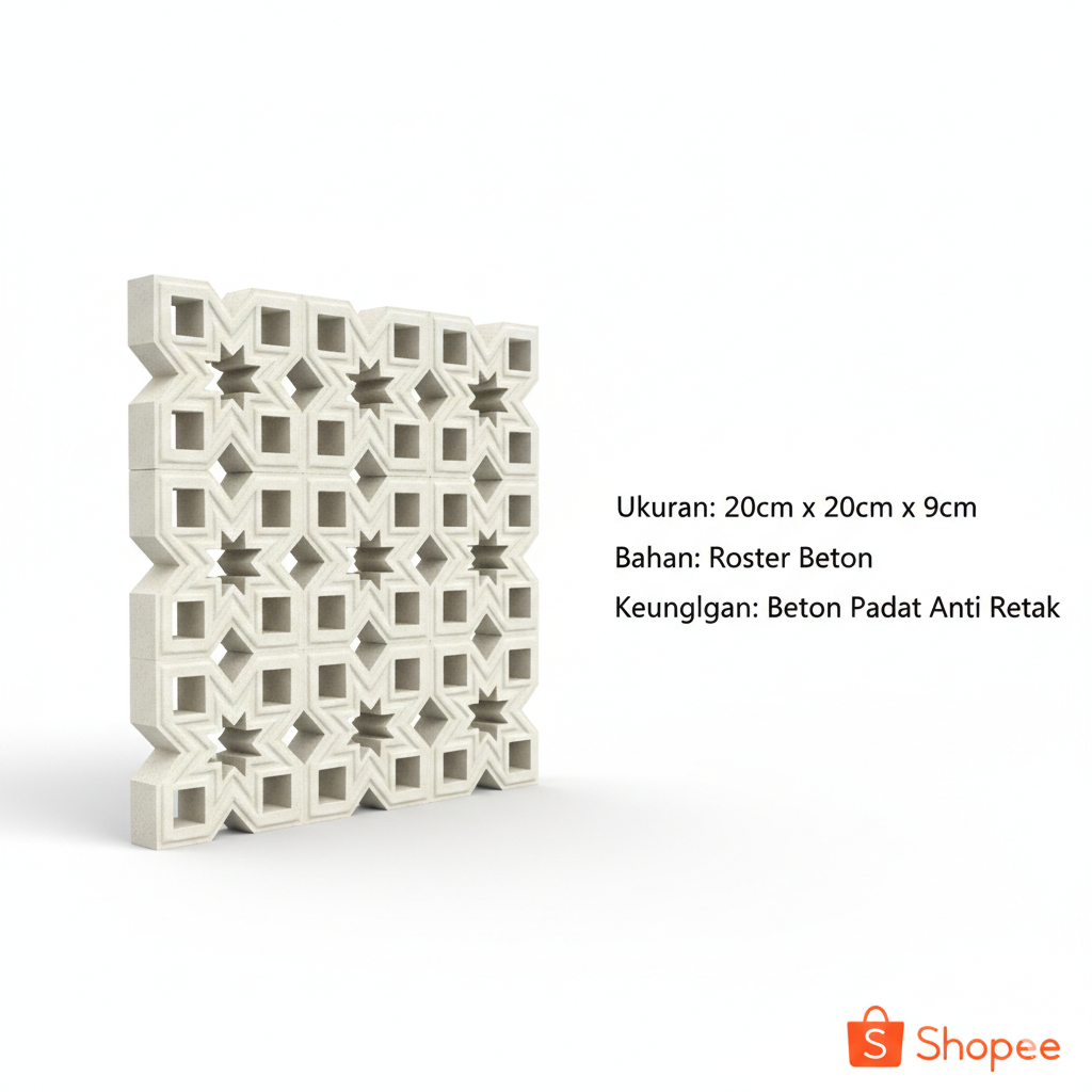 Produk ROSTER BETON MINIMALIS PRICAST | Shopee Indonesia