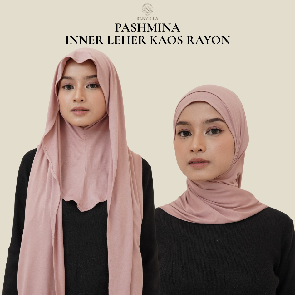 Jual Pashmina Kaos Inner Leher Bahan Kaos Rayon By.Nvdila | Pashmina ...
