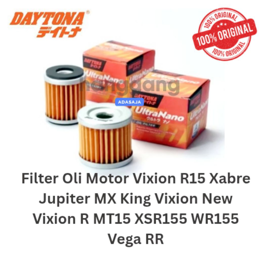 Jual Filter Oli Motor Vixion R15 Xabre Jupiter MX King Vixion New ...