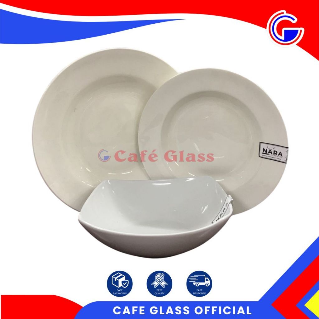 Piring Soup Keramik Akita Nara I Mangkuk Ibaraki I Piring Keramik Tebal Murah