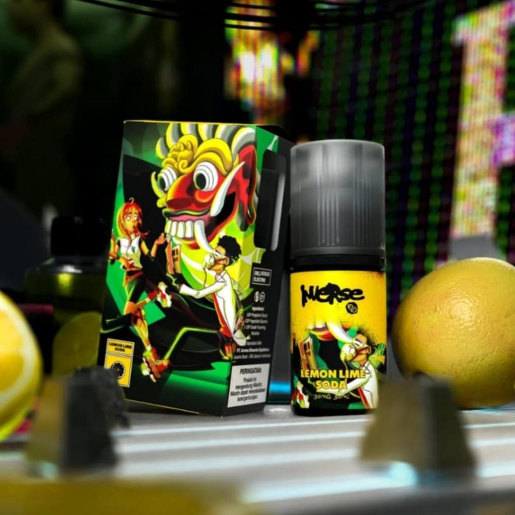 Jual Inverse Lemon Lime Soda Salt Nic 30ML by Inverse x Ivan Ibrahim x ...