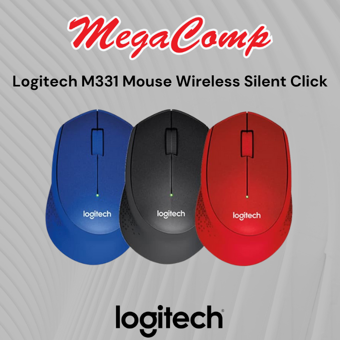 Jual MOUSE LOGITECH M331 M 331 M-331 Wireless Silent | Shopee Indonesia