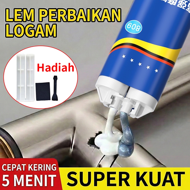 Jual Lem Besi AB Super Kuat Tahan Panas 50ml Lem Epoxy Metal Repair ...