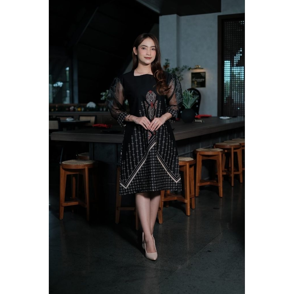 Batik Mentari Motif Youhana Kemeja Slimfit Lapis 6