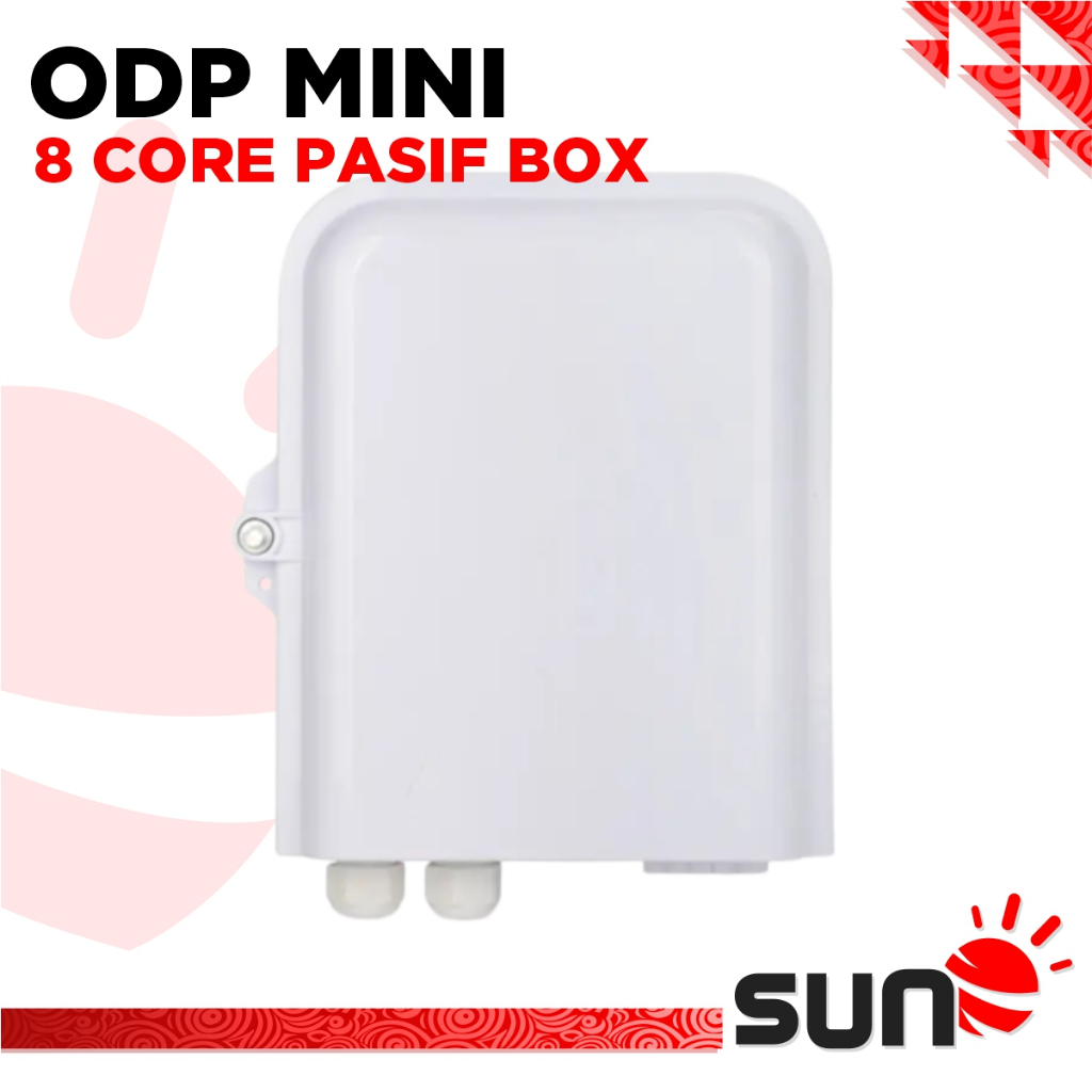 Jual ODP Box 8 Core - Mini ODP Tiang ABS Bonus Klem Tiang ...