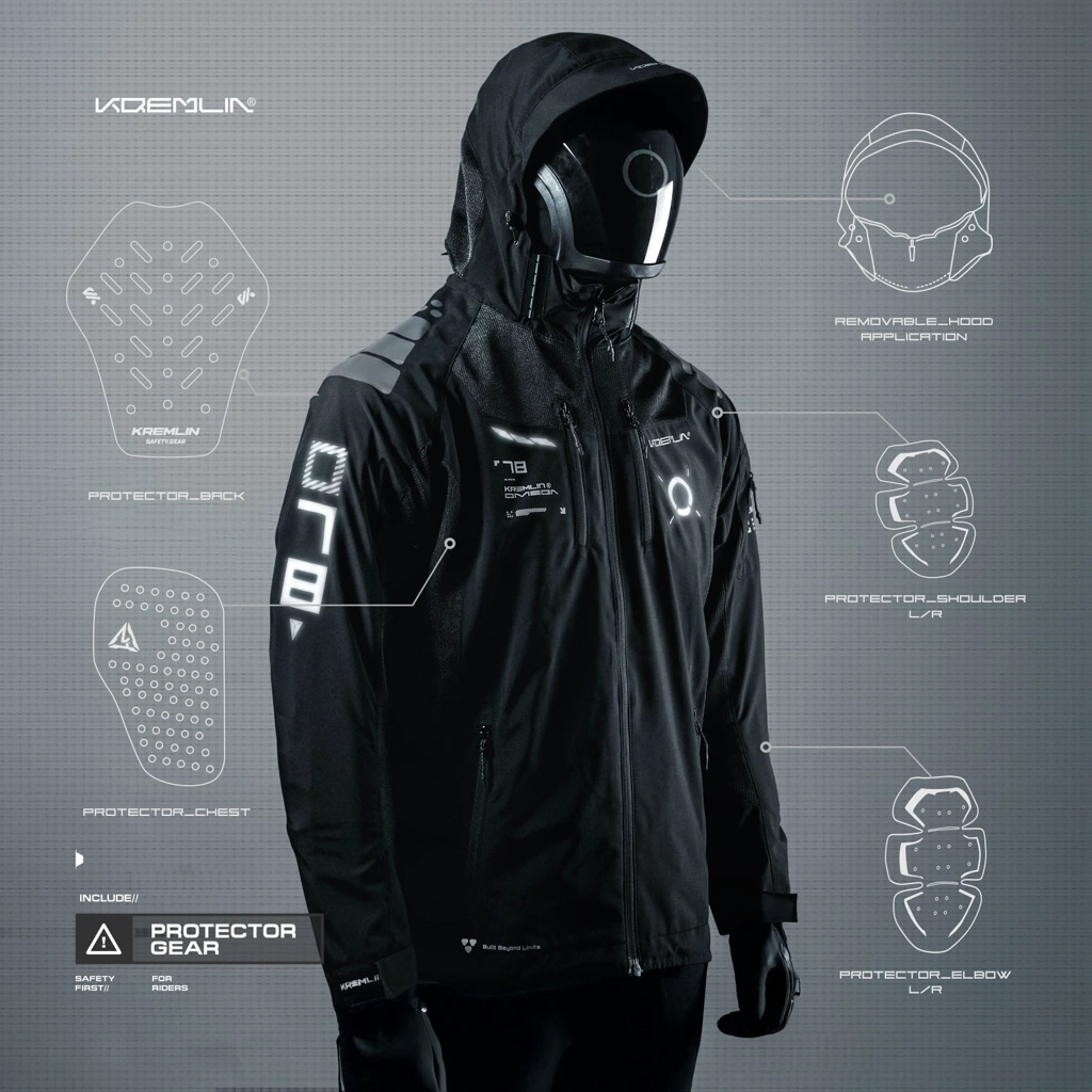Jual Jaket Motor KREMLIN OMEGA (Protektor Riding Jacket) | Shopee Indonesia