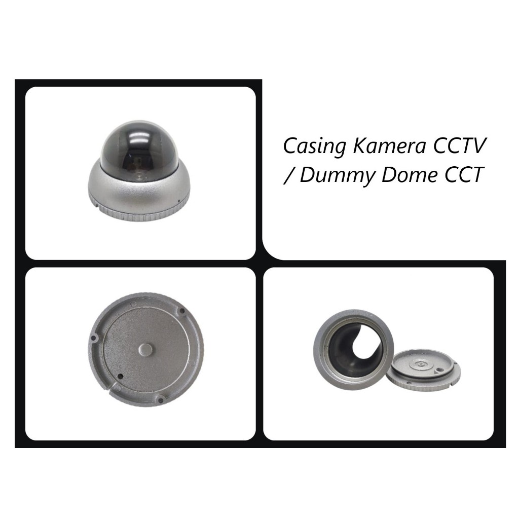 Jual Casing Kamera CCTV Plastik - Dummy Dome camera CCTV Aluminium ...