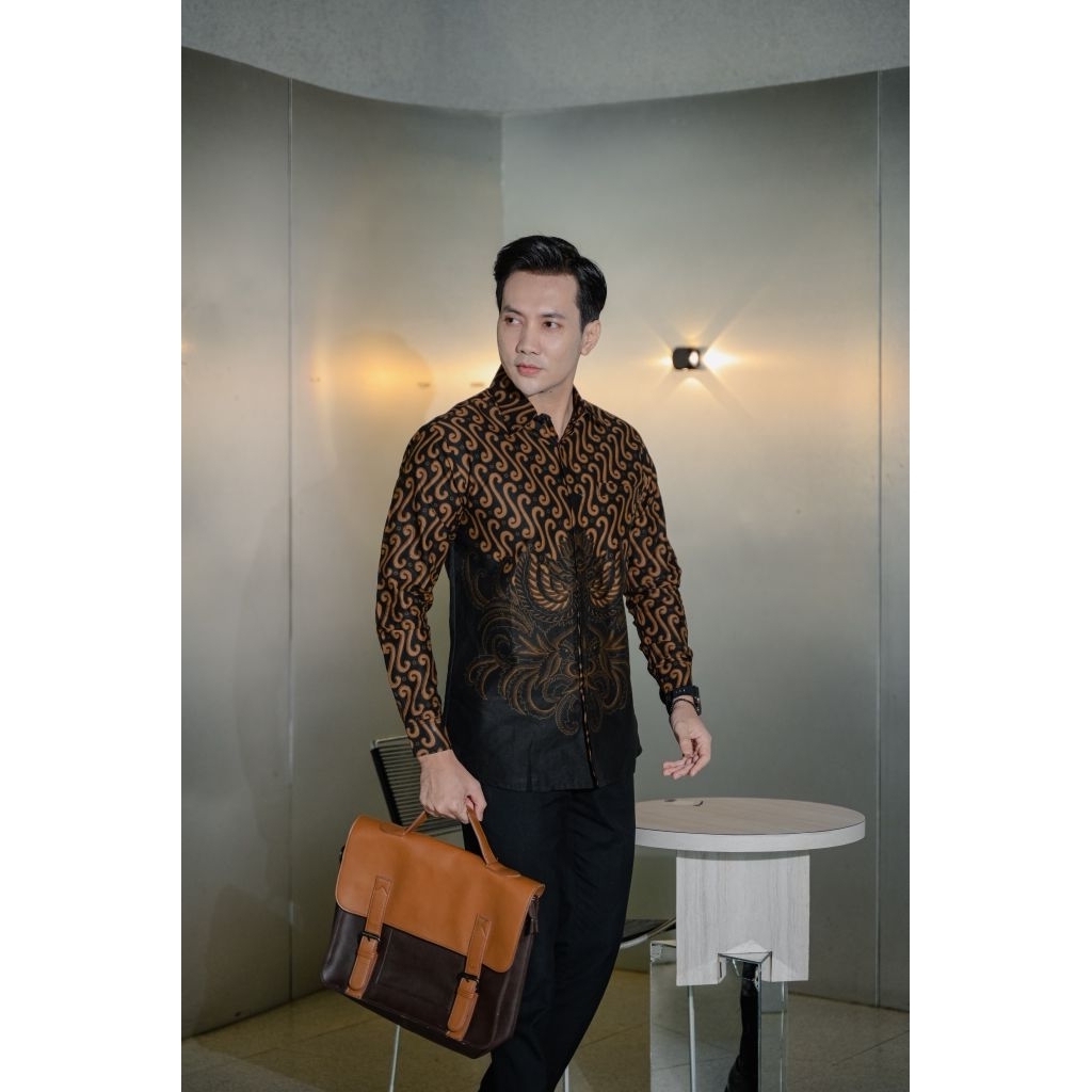 Batik Pasangan Motif Gayatri Tunik Kemeja Slimfit 7