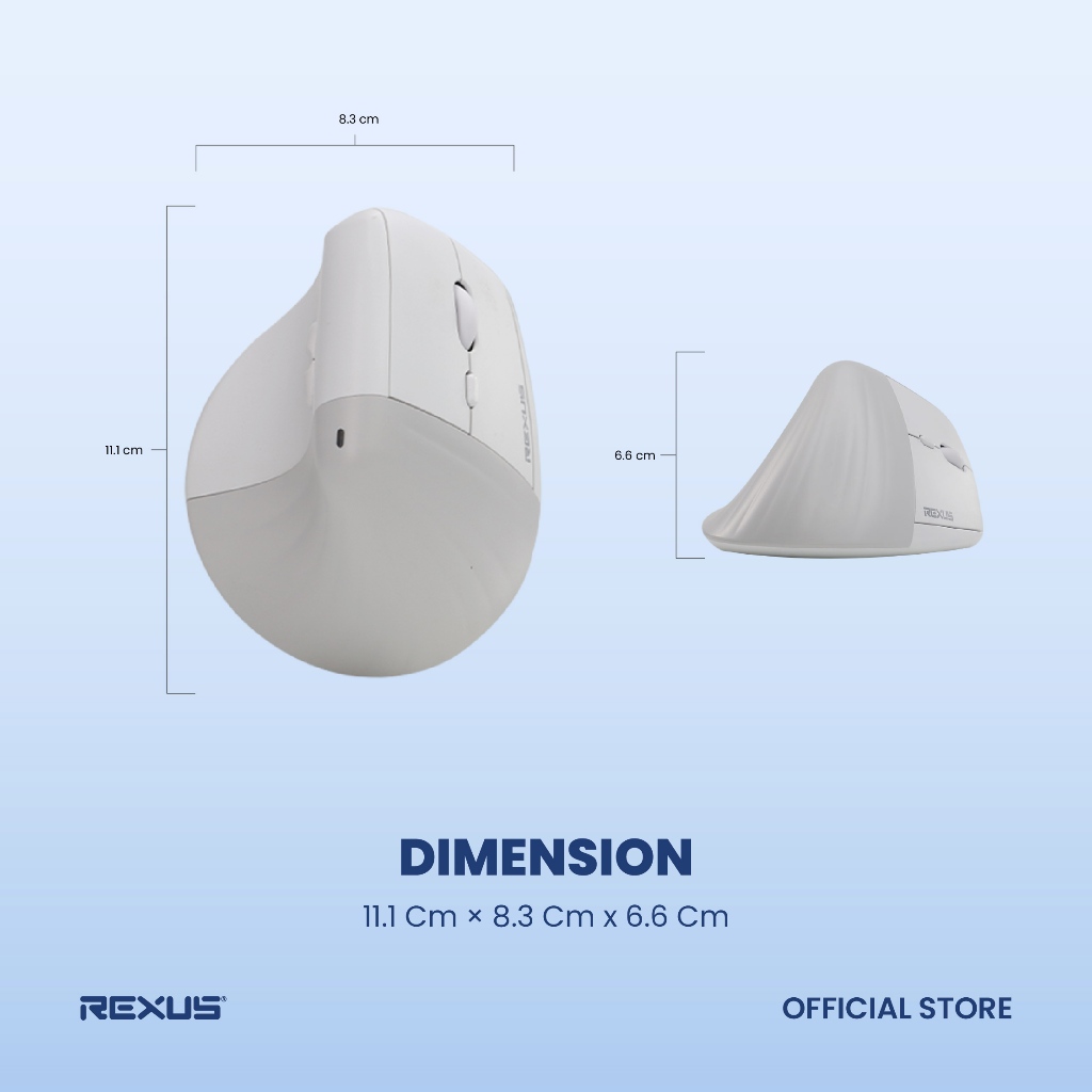 Rexus Mouse Wireless Office Clif II QV270 (5)