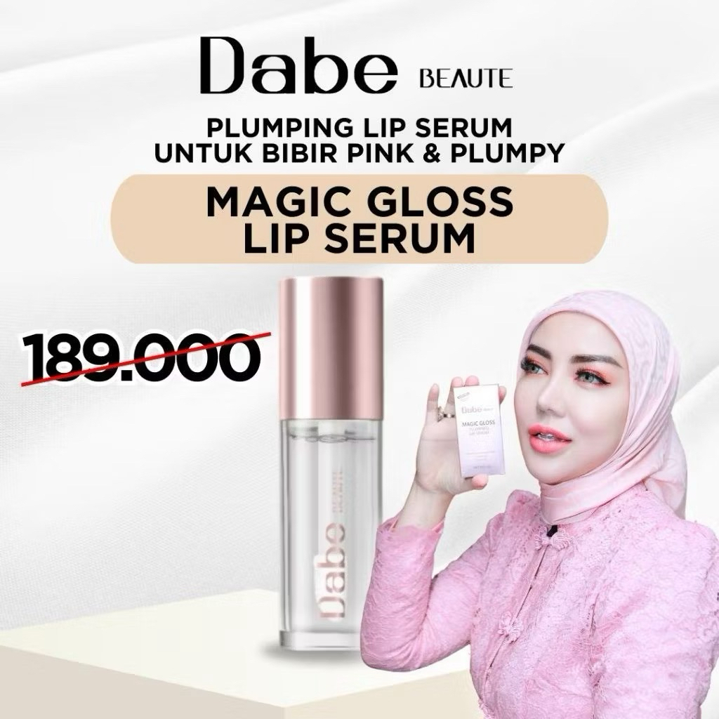 Jual Dabe Beaute Magic Gloss Plumping Lip serum | Shopee Indonesia