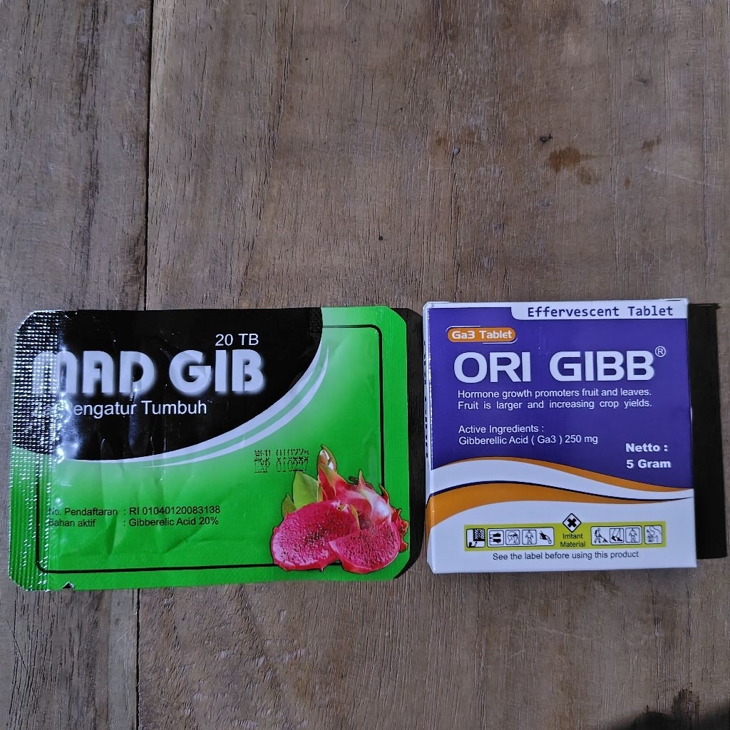 Jual Paket Madgib mad gib plus ORI gibb origibb GA3 pembesar buah naga ...