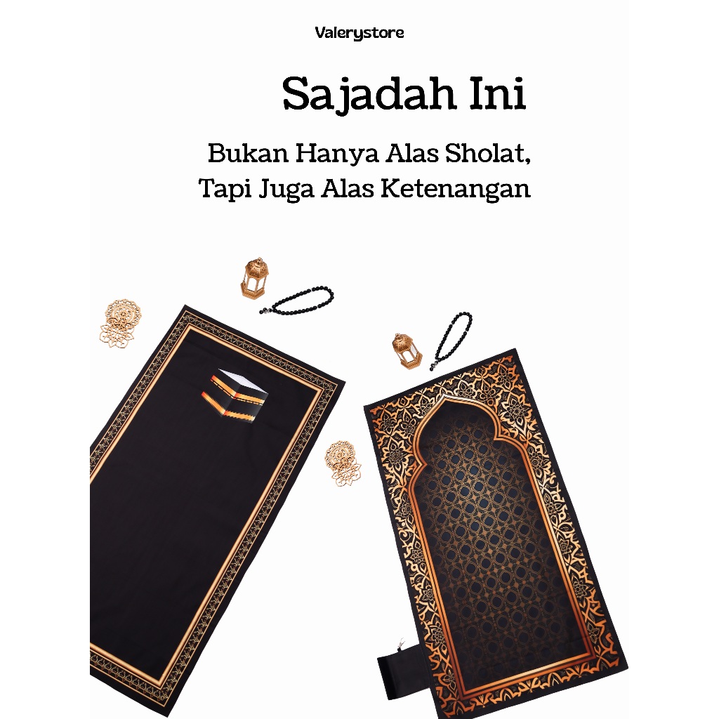 Sajadah Anti Air Sejadah Travel Saku Lipat Portable Sajadah Genggam Waterproof Custom Nama/Design Sendiri
