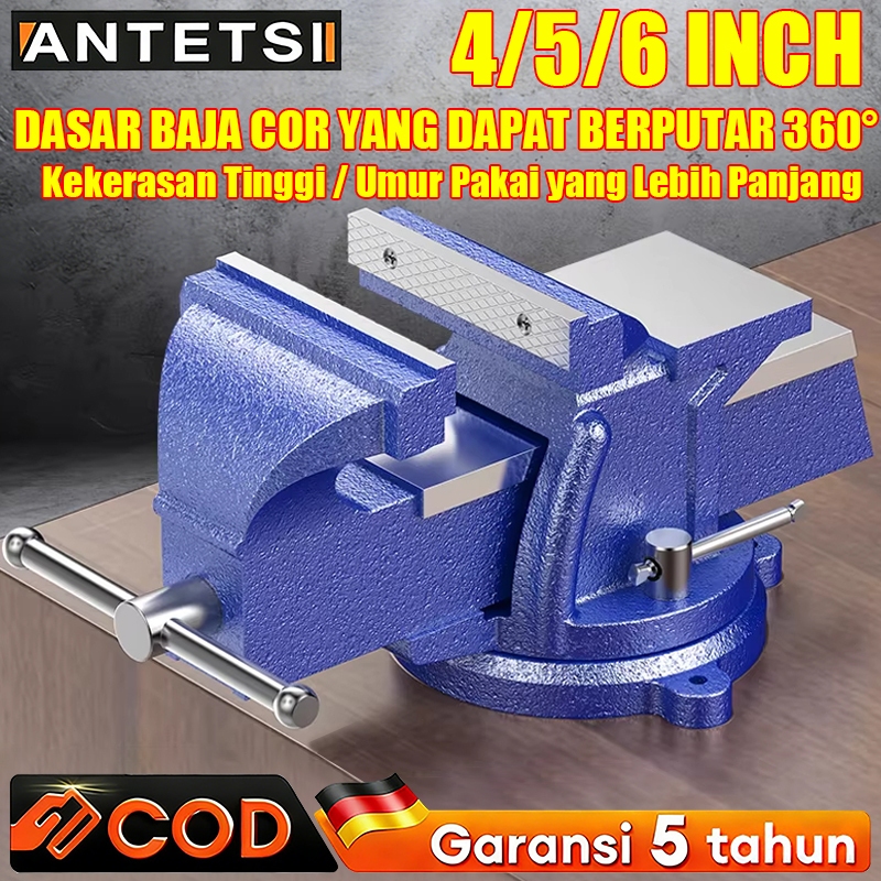 Jual ANTETSI Catok Clamp 6'' / catok paron / Ragum Klem / Catok Meja ...