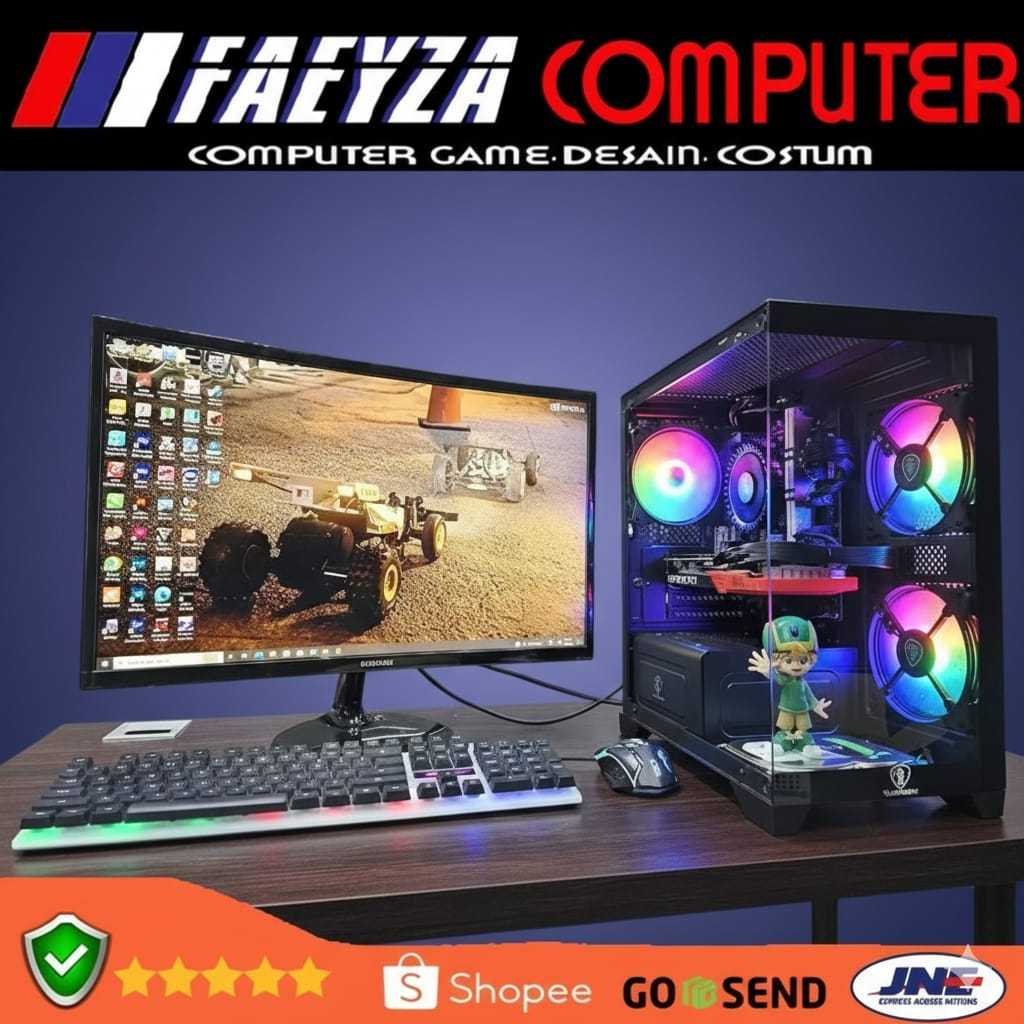 PC Gaming AMD RYZEN 5 5600GT RAM 32GB DDR4 + HDD FULLSETT FULL GAME N APLIKASI