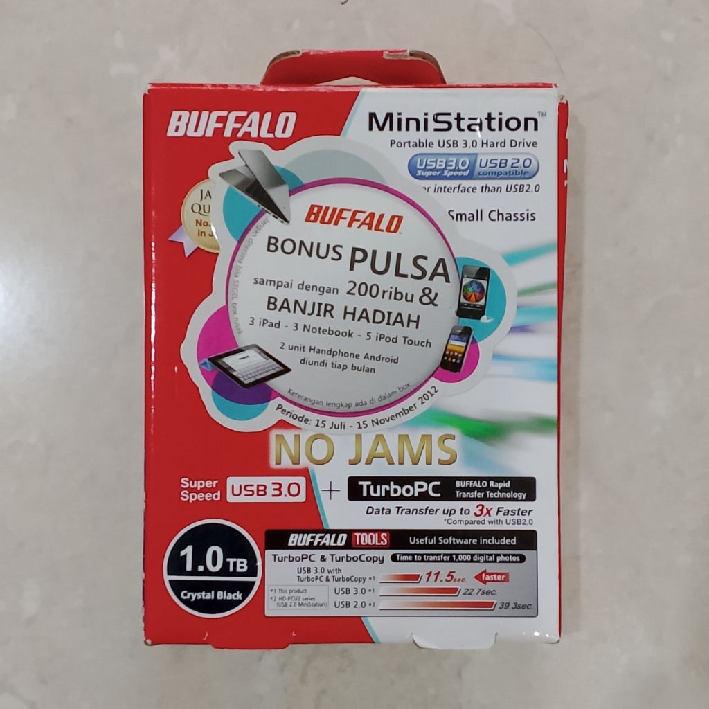 Jual Hard Disk External Buffalo MiniStation 3.0 1TB | Shopee Indonesia