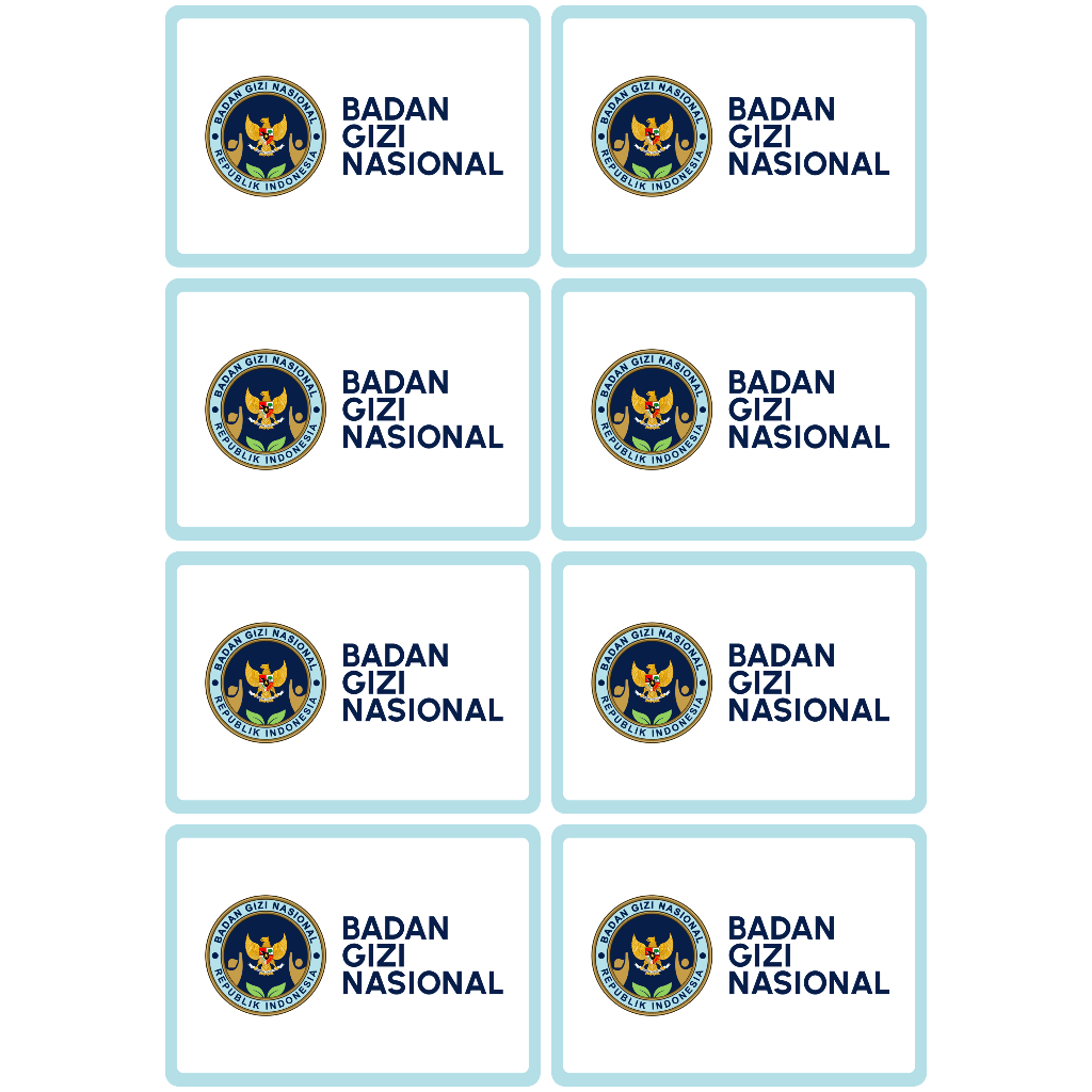 Jual STICKER A4 MBG MAKAN BERGIZI GRATIS 1 LEMBAR ISI 8 PCS | Shopee ...