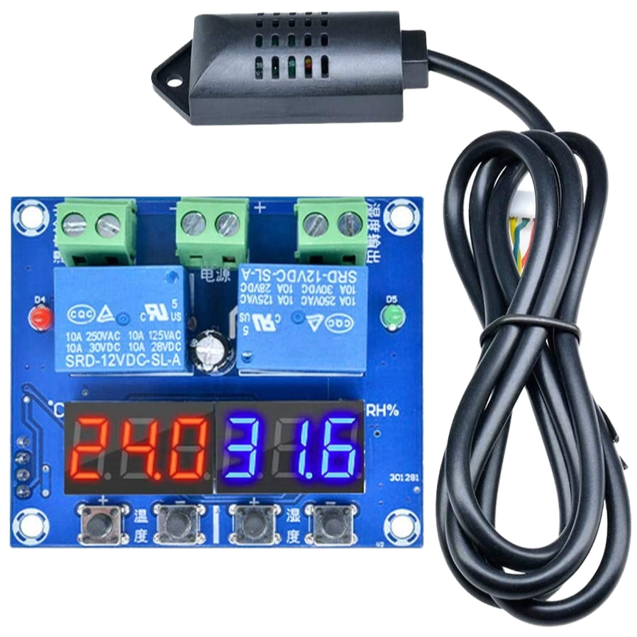 Jual XH-M452 12V DIGITAL CONTROLLER Temperature Humidity Control DC ...