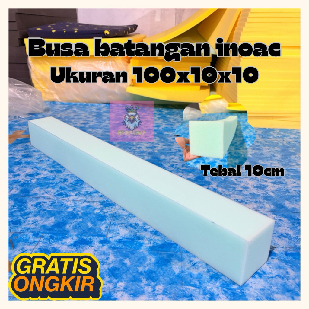 Jual Busa batangan inoac premium ukuran 100x10x10 cm | Shopee Indonesia