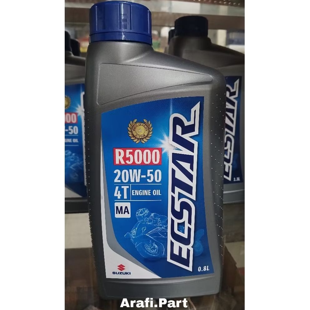 Jual Oli Mesin Suzuki ECSTAR R5000 20W-50 0,8L | Shopee Indonesia