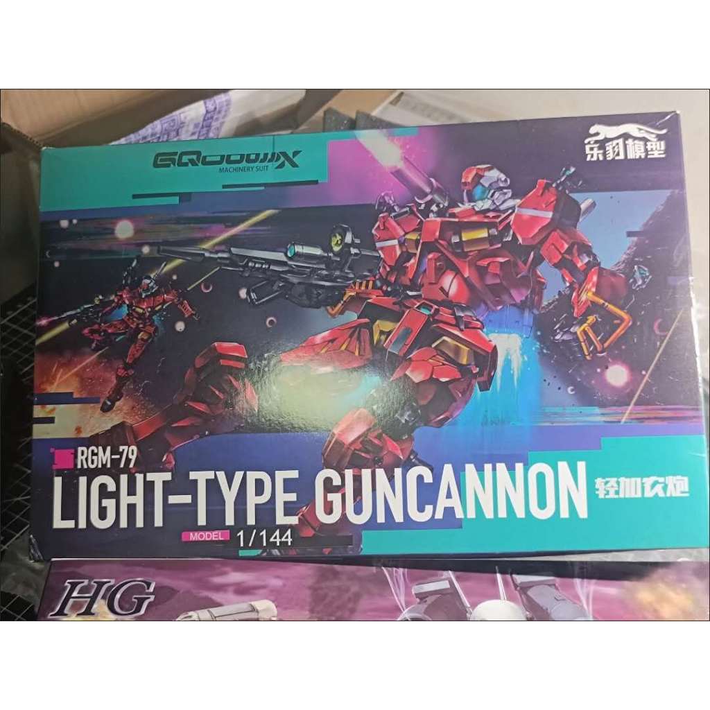 Jual Leopard Model 2501 HG 1/144 Light-Type Guncannon Model Kit Repair ...