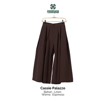 Femmewear Cassie Palazzo Culottes I Kulot Linen Casual