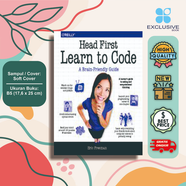Jual Head First Learn to Code - A Learner’s Guide to Coding and ...