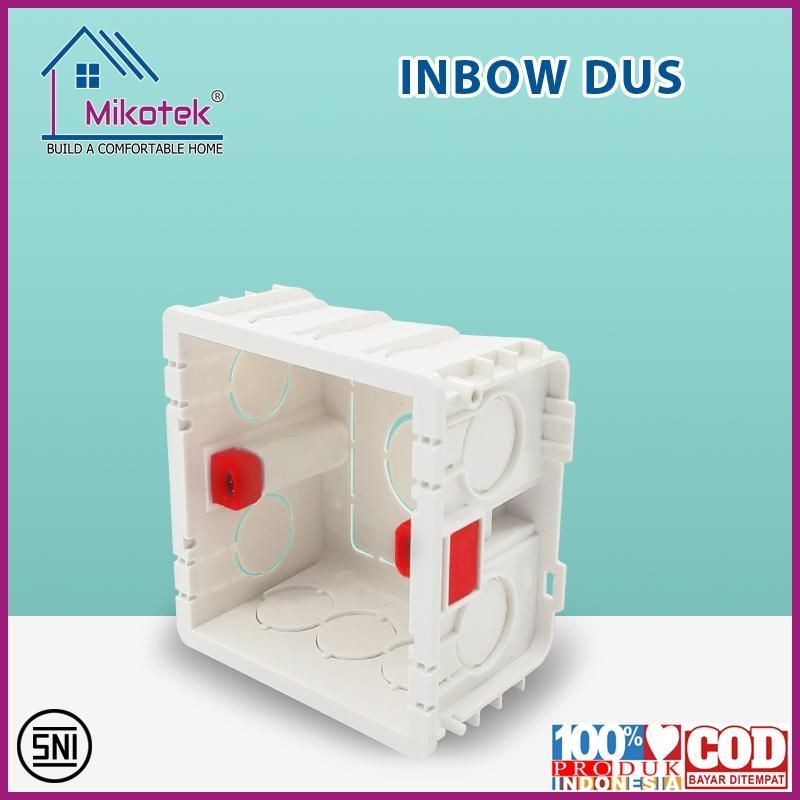 Jual Mikotek Inbow Dus Mangkok Saklar Inbow / Tempat saklar listrik ...
