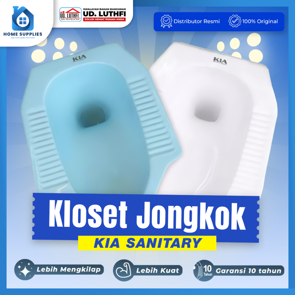 Kloset Jongkok KIA Termurah (GRATIS PACKING KAYU & BUBBLE) - KIA Prince