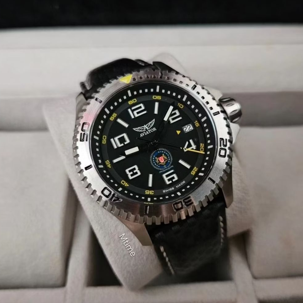 Jual JAM AVIATOR MILITARY SPECIAL EDITION SAF ORIGINAL EXTRA RUBBER ...