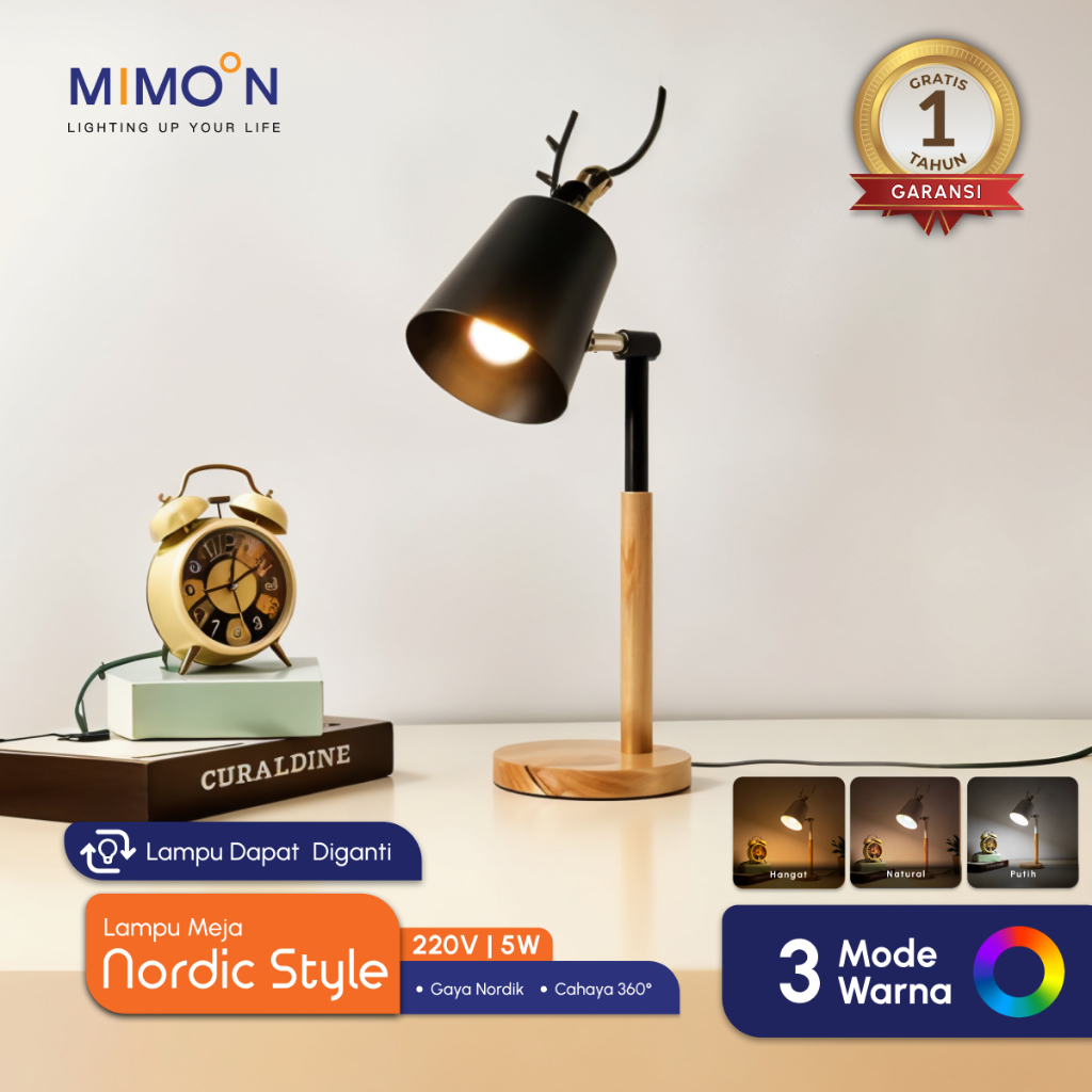 Jual MIMOON Lampu Belajar LED Lampu Meja Portable Lampu Tidur Lampu ...