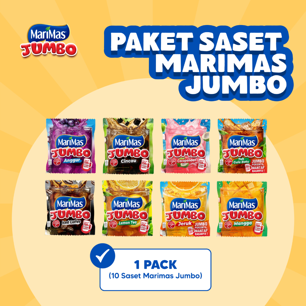 Jual (ASSORTED) Paket Marimas Jumbo Assorted - 10 Sachet | Shopee Indonesia