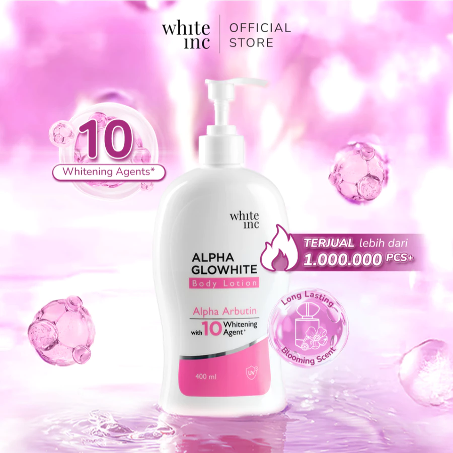 Review WHITE INC Alpha Glow Body Lotion 400ml