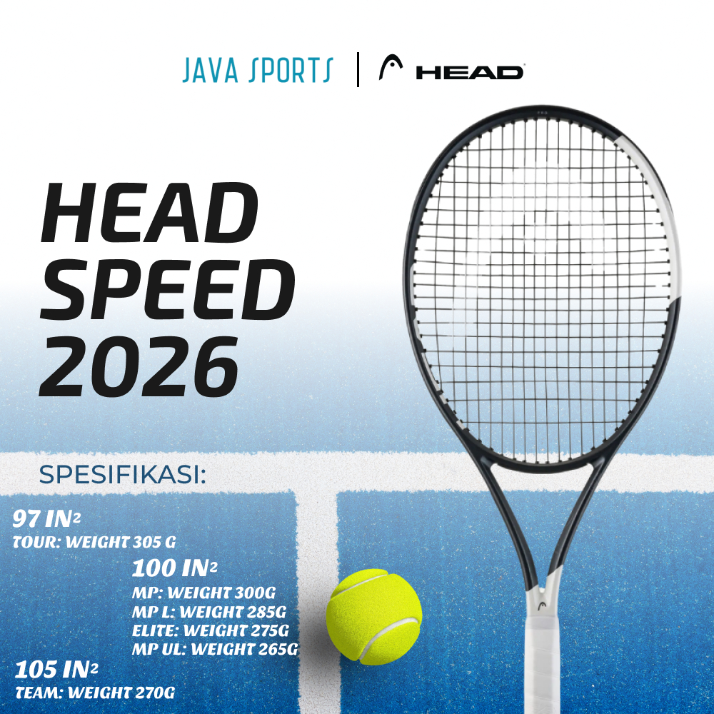 Jual Raket Tenis Head Speed TEAM | MP UL | MP L | MP | TOUR | PRO ...