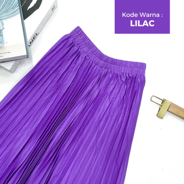 Rok Plisket Jumbo Premium Tebal Rok Plisket Premium 100 Hyget Rok Panjang