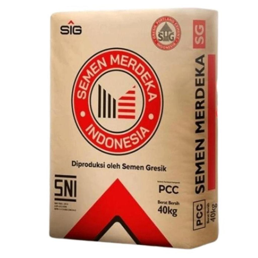 Jual Semen Merdeka 40kg 1 Zak/ Semen PCC Murah Merdeka 40 kg 1 Sak ...