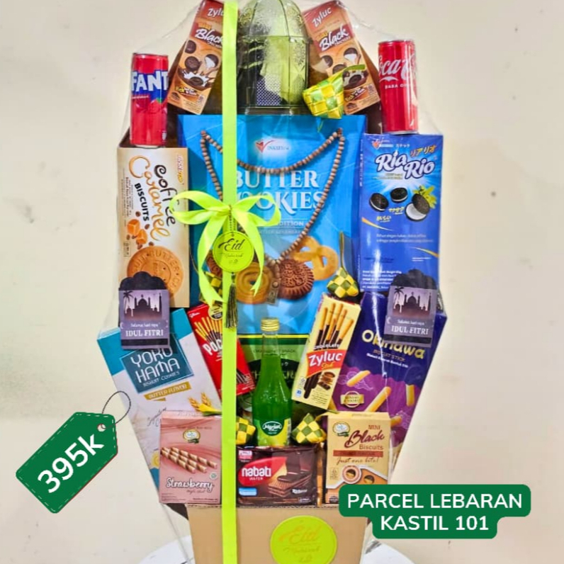 Parcel Snack Kastil Hampers Snack Lebaran Hampers Eid Mubarok Parcel Idul Fitri Parcel Eid Mubarok THR Lebaran Hadiah Lebaran Gift Idul Fitri G1286