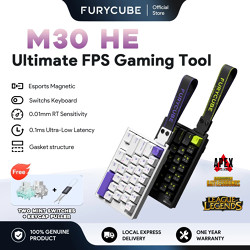 FURYCUBE M30 HE Mechanical Keyborad 8K RT0.01mm For Esports Gaming Portable Magnetic Keyboards Wired Compatible With Both Laptops And Desktops